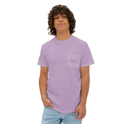 Custom Printed Unisex Garment-Dyed Pocket T-Shirt - Comfort Colors 6030