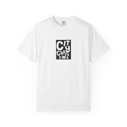 City Church NWA T-Shirt — Retro Block Letter Graphic Tee