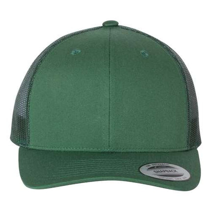 YP Classics 6606 Embroidered Hat – Retro Trucker Cap