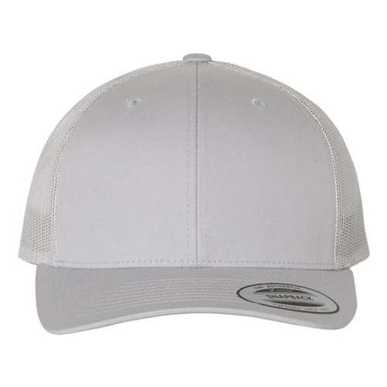 YP Classics 6606 Leather Patch Hat – Retro Trucker Cap