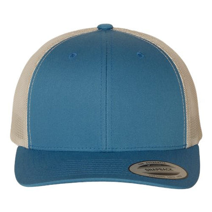 YP Classics 6606 Leather Patch Hat – Retro Trucker Cap