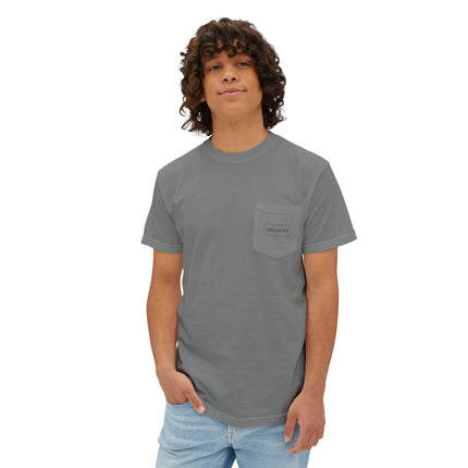 Custom Printed Unisex Garment-Dyed Pocket T-Shirt - Comfort Colors 6030