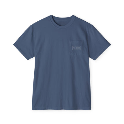 Custom Printed Unisex Garment-Dyed Pocket T-Shirt - Comfort Colors 6030
