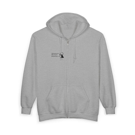SNR Unisex Heavy Blend Zip Hoodie - Gildan 18600