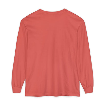 Custom Printed Garment-Dyed Heavyweight Long-Sleeve T-Shirt - Comfort Colors 6014