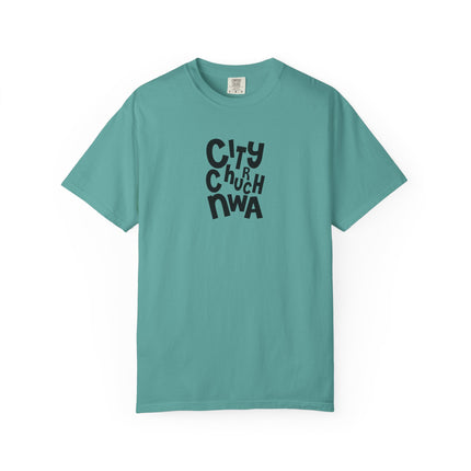 City Church NWA T-Shirt — Bold Typography Church Tee