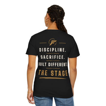 Farris 2026 Logo T-Shirt — "Discipline. Sacrifice. Built Different." Motivational Tee
