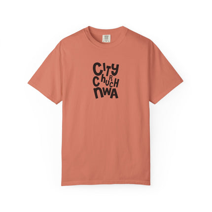 City Church NWA T-Shirt — Bold Typography Church Tee