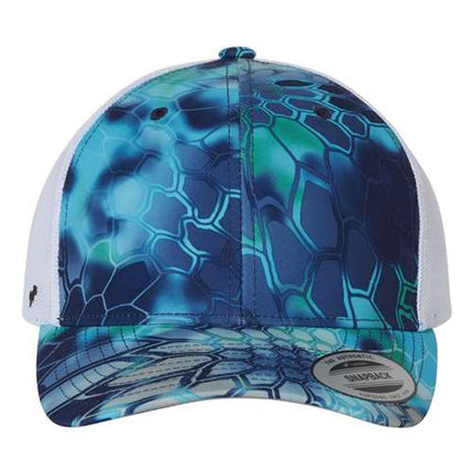 YP Classics 6606 Embroidered Hat – Retro Trucker Cap