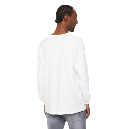 Custom Printed Garment-Dyed Heavyweight Long-Sleeve T-Shirt - Comfort Colors 6014