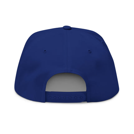 Custom Embroidered Flat Bill Snapback - Yupoong 6007