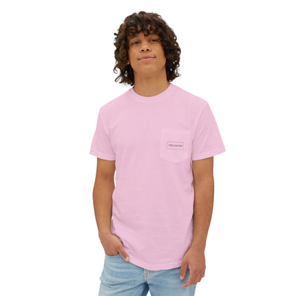 Custom Printed Unisex Garment-Dyed Pocket T-Shirt - Comfort Colors 6030