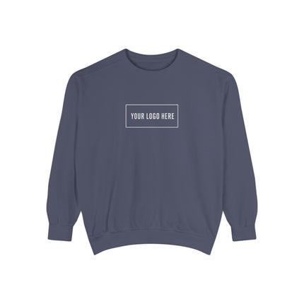 Custom Printed Unisex Garment-Dyed Sweatshirt - Comfort Colors 1566