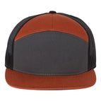 Charcoal/ Burnt Orange/ Black