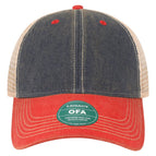 Navy/ Scarlet Red/ Khaki