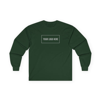 Custom Printed Men's Long Sleeve T-Shirt - Gildan 2400