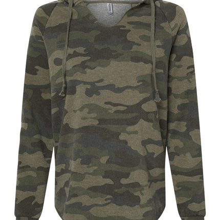 Women’s Lightweight California Wave Wash Hooded Sweatshirt