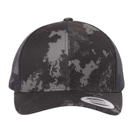 YP Classics 6606 Leather Patch Hat – Retro Trucker Cap