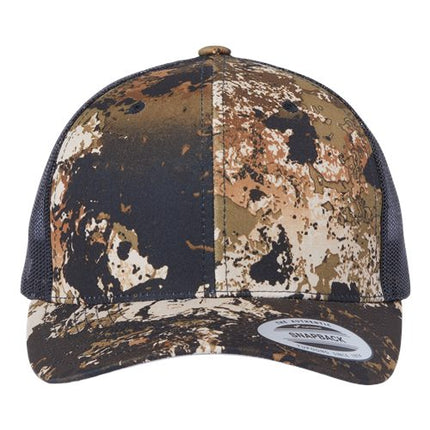 YP Classics 6606 Leather Patch Hat – Retro Trucker Cap
