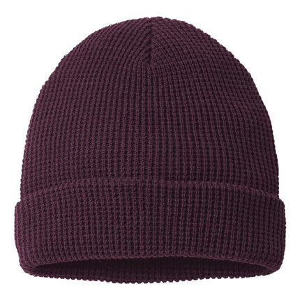 Waffle Cuffed Beanie