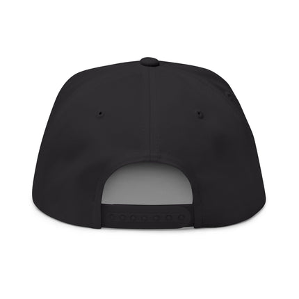 Custom Embroidered Flat Bill Snapback - Yupoong 6007