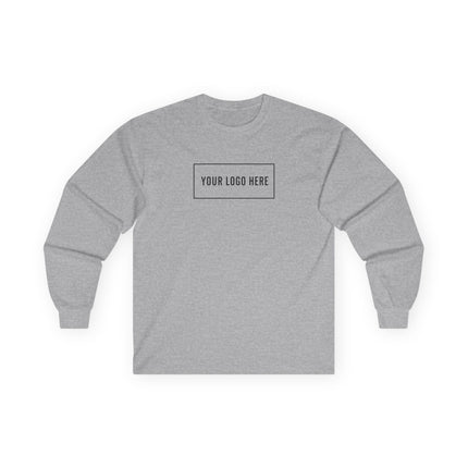 Custom Printed Men's Long Sleeve T-Shirt - Gildan 2400