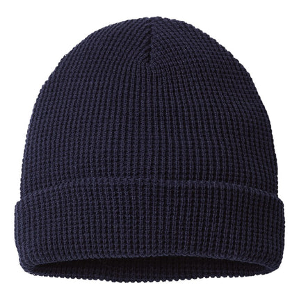 Waffle Cuffed Beanie