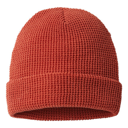 Waffle Cuffed Beanie