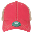 Dark Pink/ Khaki