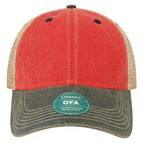 Scarlet Red/ Navy/ Khaki