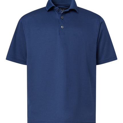 Youth Saratoga Performance Mini Mesh Polo