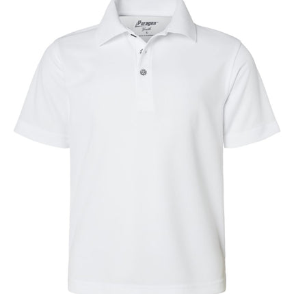 Youth Saratoga Performance Mini Mesh Polo