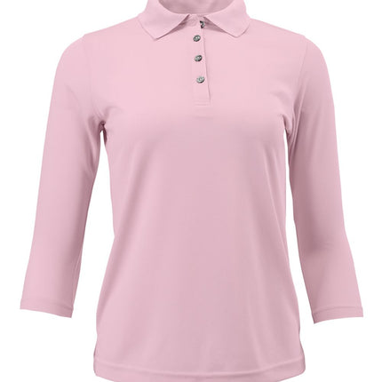 Women's Lady Palm Three-Quarter Sleeve Polo