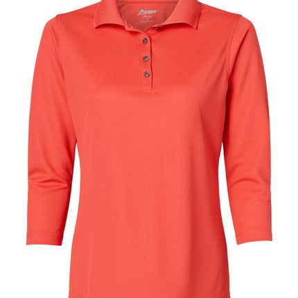 Women's Lady Palm Three-Quarter Sleeve Polo