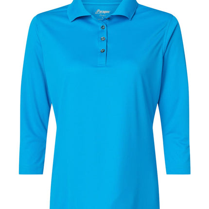 Women's Lady Palm Three-Quarter Sleeve Polo