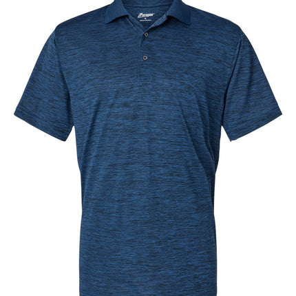 Men's Dakota Striated Heather Polo