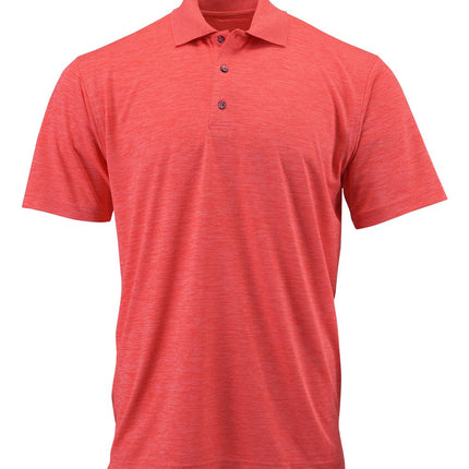 Men's Dakota Striated Heather Polo