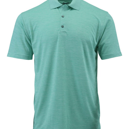 Men's Dakota Striated Heather Polo