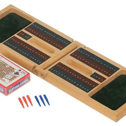 Wood Cribbage Game Gift Set