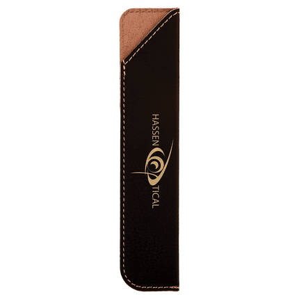 6 1/4" Laserable Leatherette Pen Sleeve