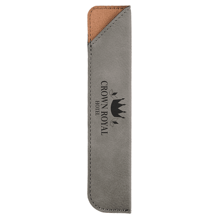 6 1/4" Laserable Leatherette Pen Sleeve