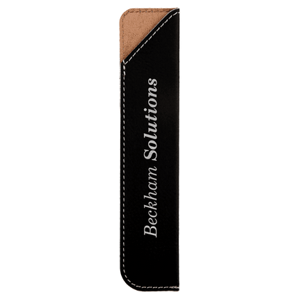 6 1/4" Laserable Leatherette Pen Sleeve