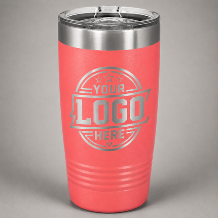 Engraved Polar Camel 20oz Tumbler - Coral