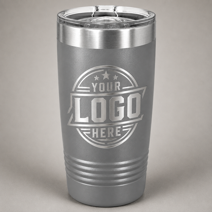 Engraved Polar Camel 20oz Tumbler - Dark Gray