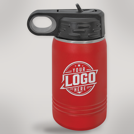 FirstMark 12 oz Water Bottle engraved - Red (LWB053)