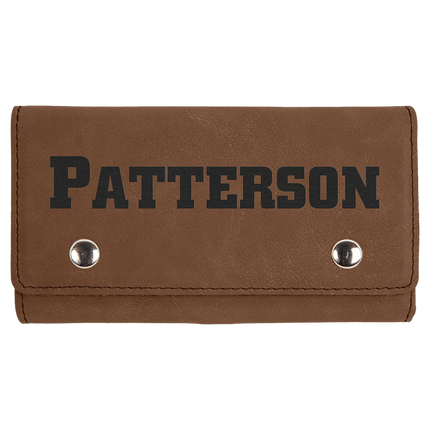 Laserable Leatherette Card & Dice Set