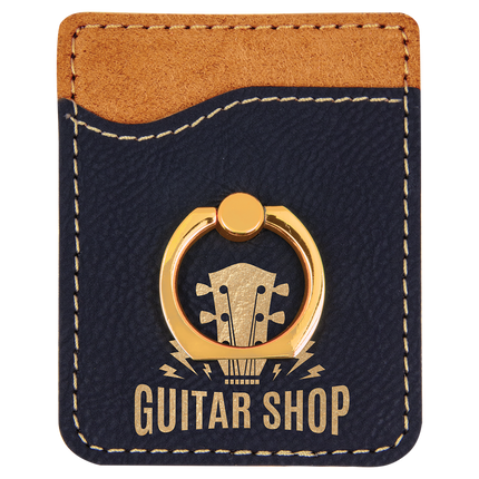 Laserable Leatherette Phone Wallet