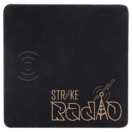 8" x 8" Laserable Leatherette Phone Charging Mat