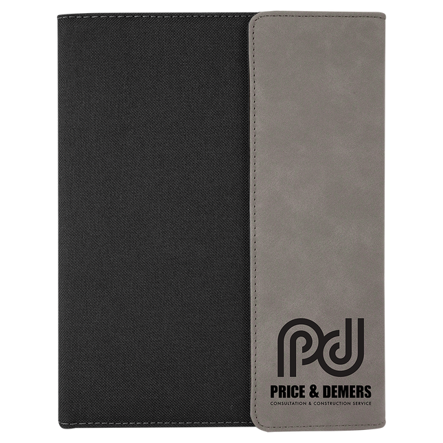 7" x 9" Canvas Portfolio with Notepad
