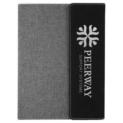 Leatherette & Canvas Portfolio – 9.5" x 12"